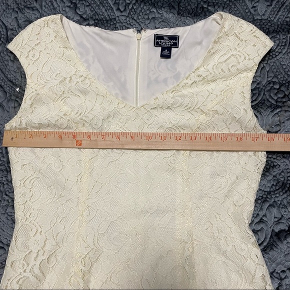 American Living White Lace Dress - Picture 10 of 12